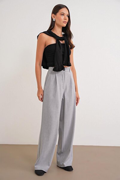 Hiccup Mixray high-waisted Palazzo Pants with pockets