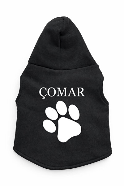 AYDESİGN Kişiye İsme Özel Baskılı Kapşonlu Kedi Köpek Kıyafeti