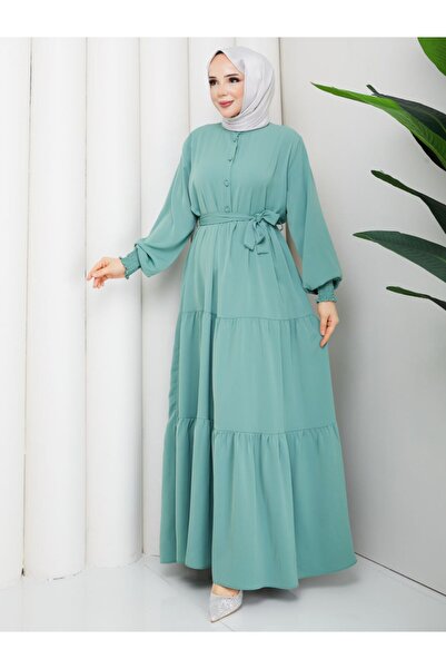 asia collection Tesettür Dress Plus Size