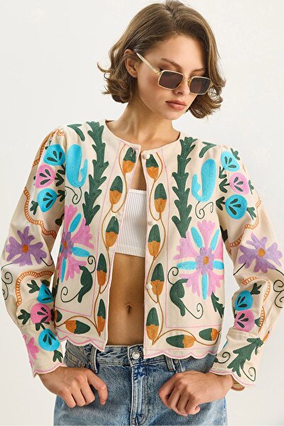 Hiccup LUCCI Floral Print Jacket