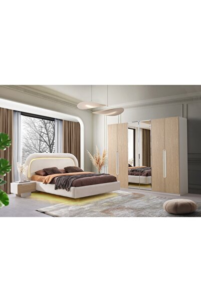 AYDINEV ÇAMLICA MDF BAZALI YATAK ODASI TAKIMI