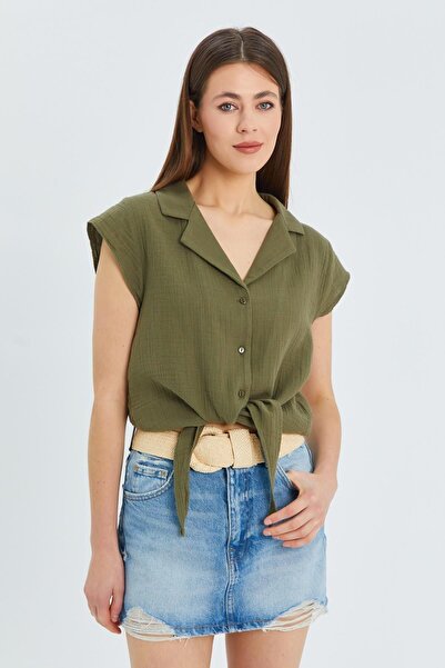 Hiccup Mixray short shirt with bow