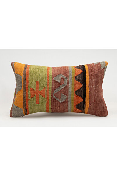 Kilim Whole Sale Vintage Throw Pillow Cover Made from Handmade Rug, Wool, 30X...