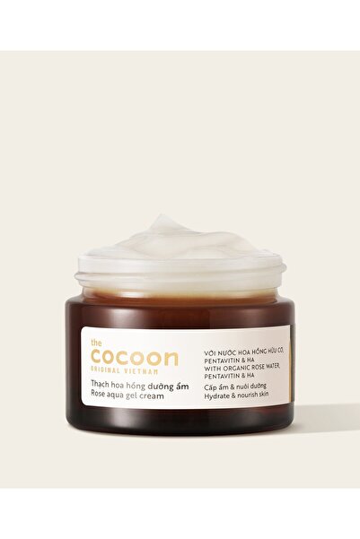 The Cocoon Original Vietnam Rose Aqua Gel Cream Lightweight Hydrating Moistur...