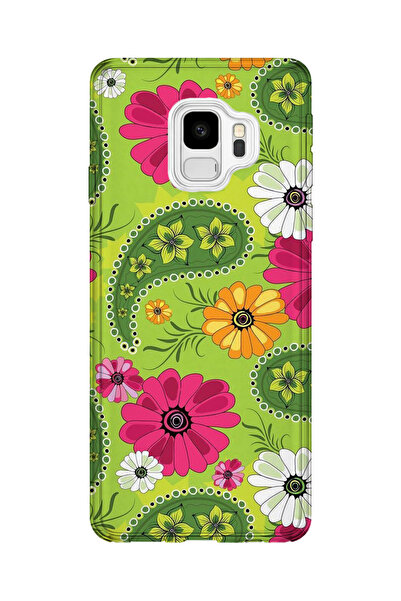 lelia حافظة هاتف شفافة مطبوعة متوافقة مع هاتف سامسونج جالاكسي S9 |   مجموعة ف...