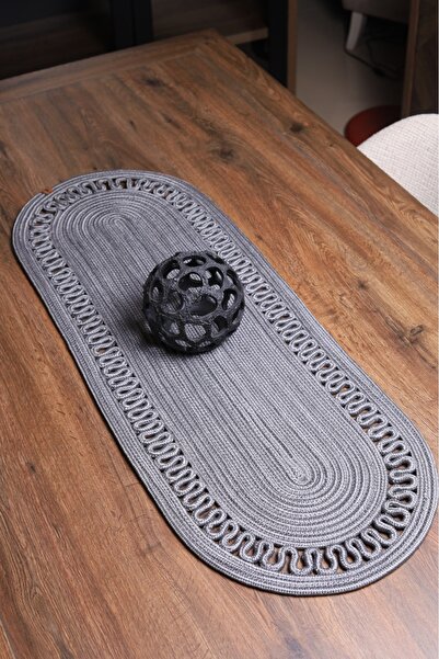 JÜTEX HOME Jute, Wicker, Decorative Tablecloth, Runner 30X80 Cm, American Ser...