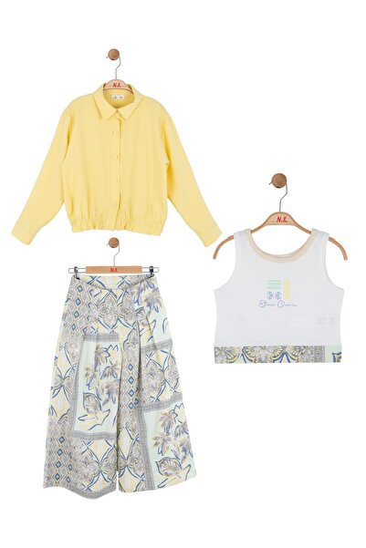 NK SET TRIPLU CHINEZESC PENTRU VÂRSTELE 8-14 ANI - GALBEN