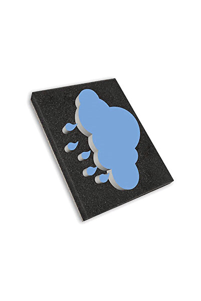 Dekor 1539 Bulut Baskı Aparatı Stampa 15x20 cm - Efekt Boya Desen Süngeri