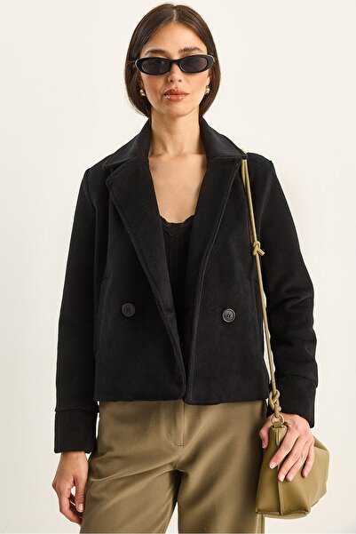 Hiccup Plush felt coat with buttons and pockets LUCCI