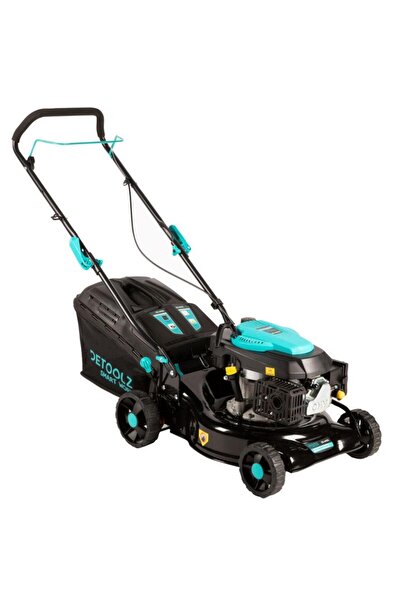 DETOOLZ Mașină de tuns iarba pe benzină 17" 146cc, acoperire 800m², sistem 3 ...