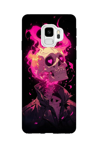 lelia حافظة هاتف شفافة مطبوعة متوافقة مع هاتف سامسونج جالاكسي S9 |   المجموعة...