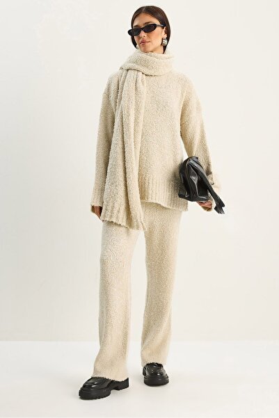 Hiccup LUCCI oversized two-piece knitted set with ribbed details
