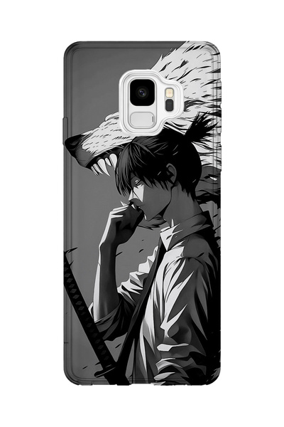 lelia حافظة هاتف شفافة متوافقة مع جالاكسي S9 مطبوع |   المجموعة: دفتر رسم Ani...