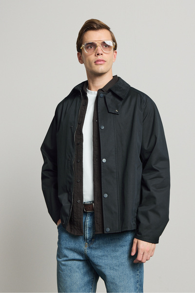 Danger Men's Premium Velvet Collar Jacket Navy Blue 4231Dngr