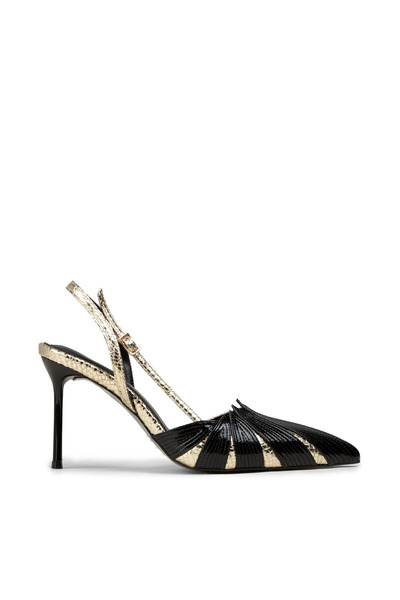 Deery Women's Gold Color Evening Dress Shoes