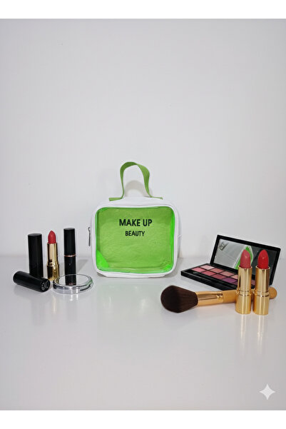 lüxeva35 Şefaf Makyaj Çantası