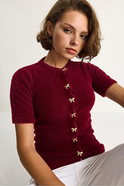 Hiccup LUCCI Butterfly Buttoned Cardigan