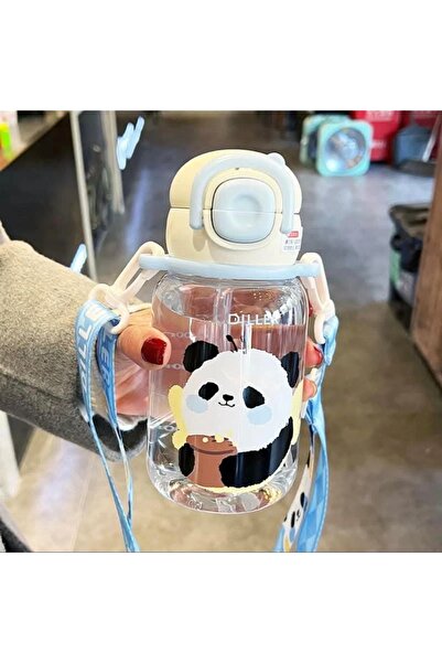 senacacollection Vagonlife 650 ml Double Drinking School Water Bottle Tritan