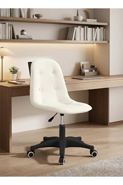 Taimi Modern PU Leather Ergonomic Office Chair with Adjustable Height and 360...