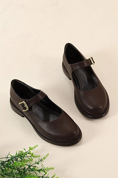 CanBambi Pantofi de damă tip loafer cu detaliu curea