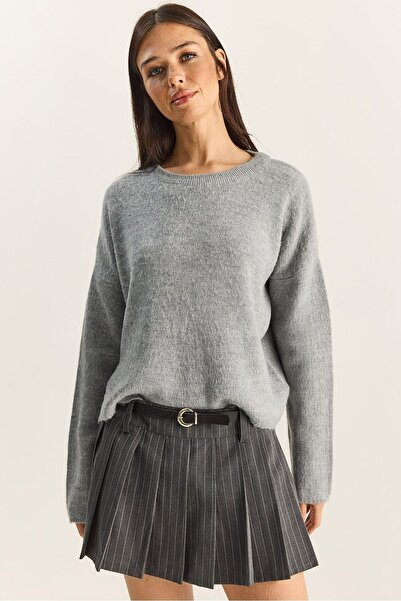 Hiccup LUCCI chunky round neck knitted sweater