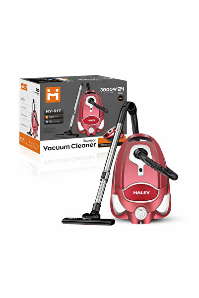 HALEY HY-917 3000W Bagless Vacuum Cleaner, High Suction Power, 4L Container