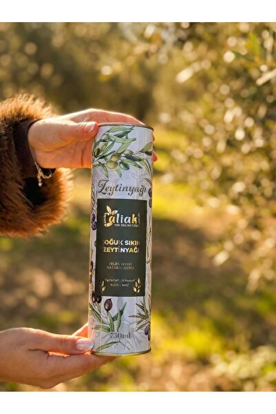 Taliaki Premium Food Soğuk Sıkım Zeytinyağı 750 ML Akıtmalı Teneke Natürel Sızma