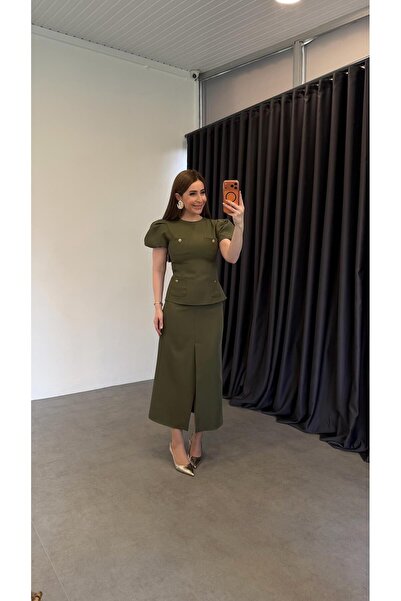 elif teke Arminay Etekli Takım Yeşil