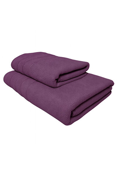 TextiLici Set of 2 Luxury bath towels, 100% Cotton, TextiLici, 70 x 140 cm an...