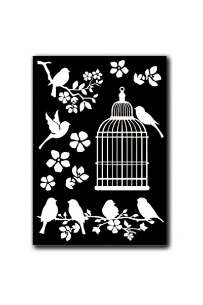 Stamperia CAGE AND BIRDS A5 DECOTRANSFER