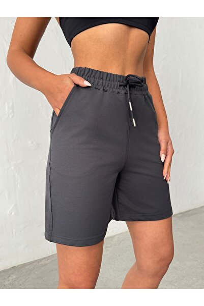 Nordmende Women's High Waist Compact Bermuda Shorts