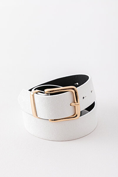 Pantastic Jeans 3.5 cm Gold-Colored Suede Imitation Leather