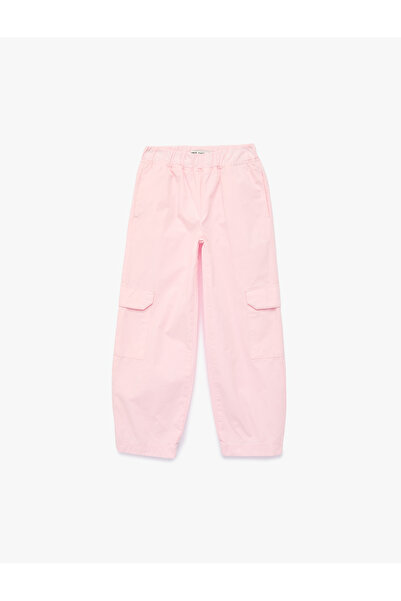 Koton Pantaloni jogger cu croială confortabilă, cu buzunare și căptușeală din...