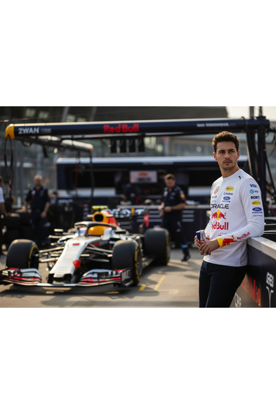 niceworkbynicehands F1 2026 Sezonu Redbull Sponsor Baskılı Premium T-shirt Uz...