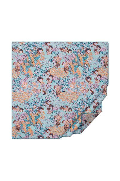 ipekevi Turkuaz Pamuklu Eşarp 1425