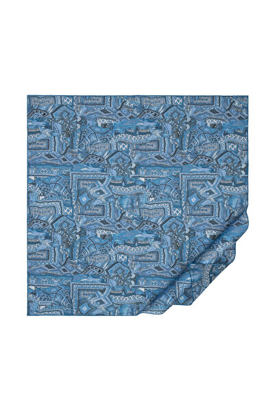 ipekevi Indigo Cotton Scarf 1426