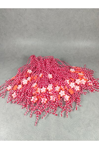 ZUV MARTENİÇKA BİLEKLİK ÇİÇEK TURUNCU MODEL 10'LU SET