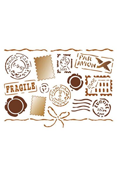 Stamperia KSD103 BY AIR STENCIL 20X15CM