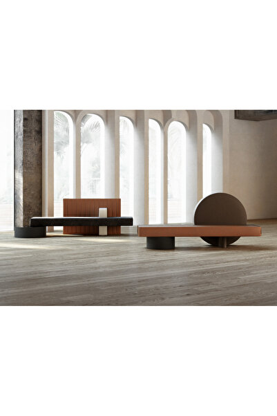 PUFASDAS Hubbub Pinterest Özel Tasarım 2'li Bench Oturma Grubu