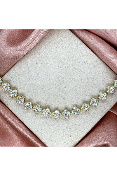 CMJEWELS سوار فولاذي VIP 14 مرصع بأحجار الزركون موديل YONCA