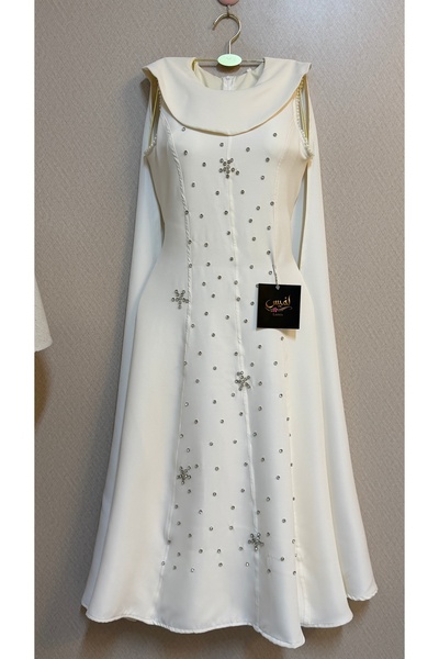 To Be Beige embroidered dress, confusing age