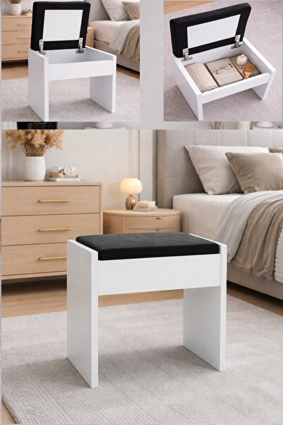 258 MoLife Selva Kapaklı Puf, Kapaklı Dolaplı Puf , Yatak Odası, Antre, Hol Ç...