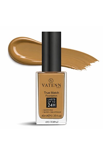 VATENN ITALY True Match Foundation 693 Topaz