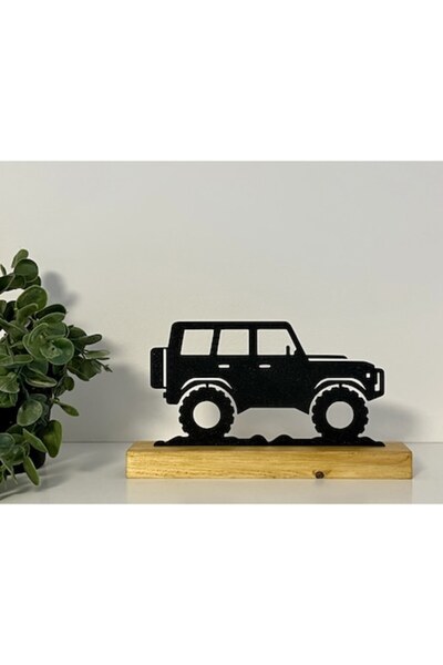 OEM Decorațiune Jeep Off-Road cu bază din lemn, cu imprimeu 3D