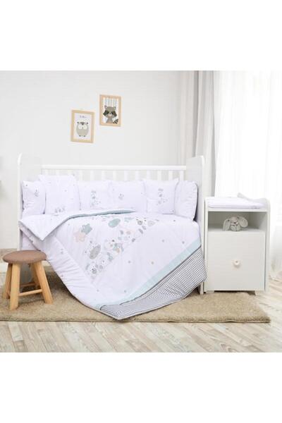 LORELLİ Set lenjerie pat 8 piese Trend Giraffe, bumbac ranforce