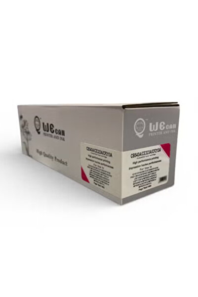 Wecan CB543A/131A Magenta toner cartridge is compatible with HP and Canon pri...