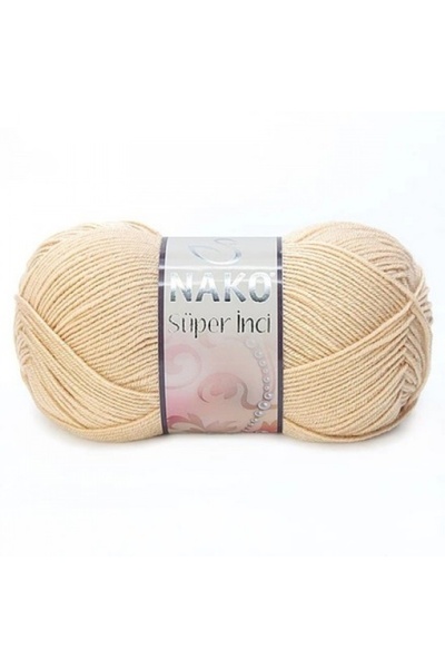 NAKO Νήμα για πλέξιμο στο χέρι Super Pearl 100 γρ. ΧΡΩΜΑ 219 ΦΟΥΝΤΟΥΛΙ ΚΑΜΗΛΑΣ