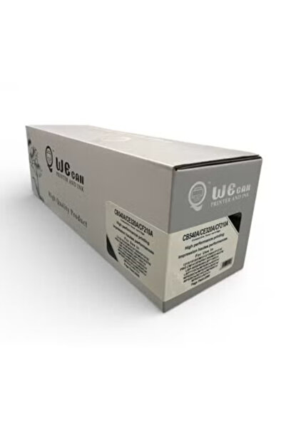 Wecan CB540A / CE320A / CF210A / 125A / 128 / 131A Black Toner Compatible wit...