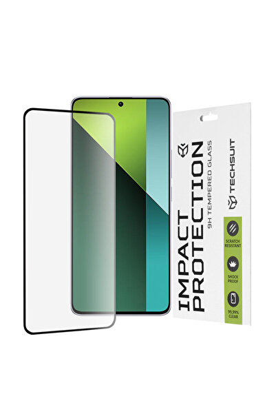 Techsuit Glass Film for Xiaomi Redmi Note 13 Pro 5G 111D Full Glue Full Cover...