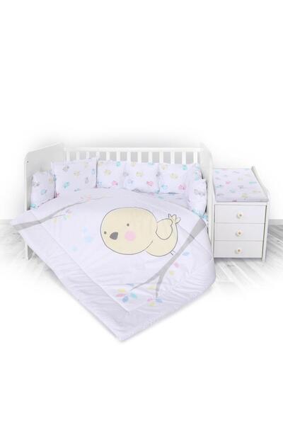 LORELLİ Set lenjerie pat 8 piese Trend Chicken, bumbac ranforce